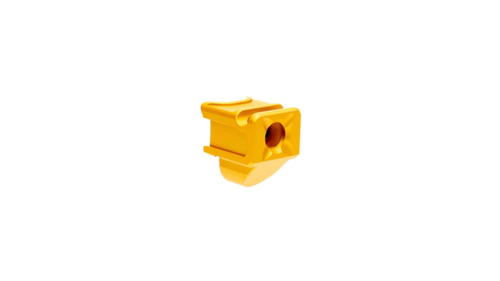 USED Arc Division Sparc M V2 Pistol Compensator , 9mm, Gen 5, .5x28, Anodized, Gold, 24968, EDEMO1, Used, Condition Like New, Inspect and Rebox