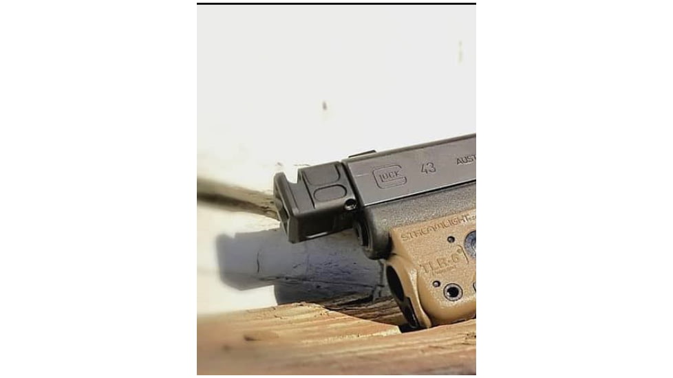 Arc Division Sparc V1 Pistol Compensator , 9mm, Glock 43, .5x28, Anodized, Black, 14562