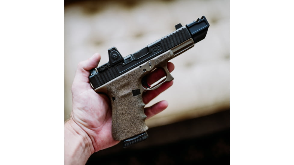 Arc Division Sparc V2 Pistol Compensator, 9mm, Gen 4, .5x28, Anodized, Black, 45921