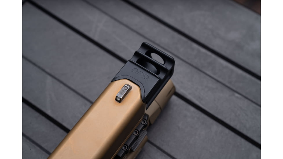 Arc Division Sparc V2 Pistol Compensator, 9mm, Gen 5, .5x28, Anodized, Black, 45796