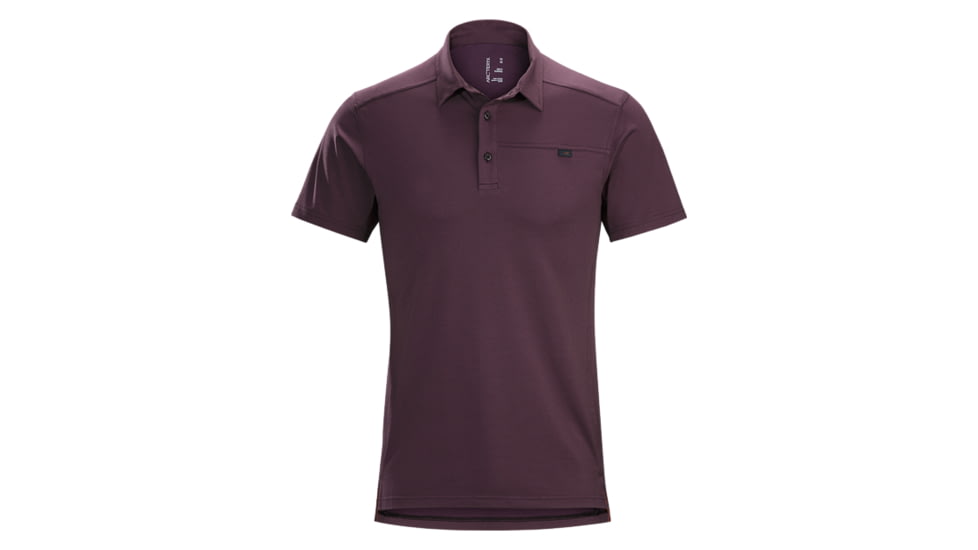 Arc'teryx Captive Short Sleeve Men's Polo, Kingwood, Small, 325389