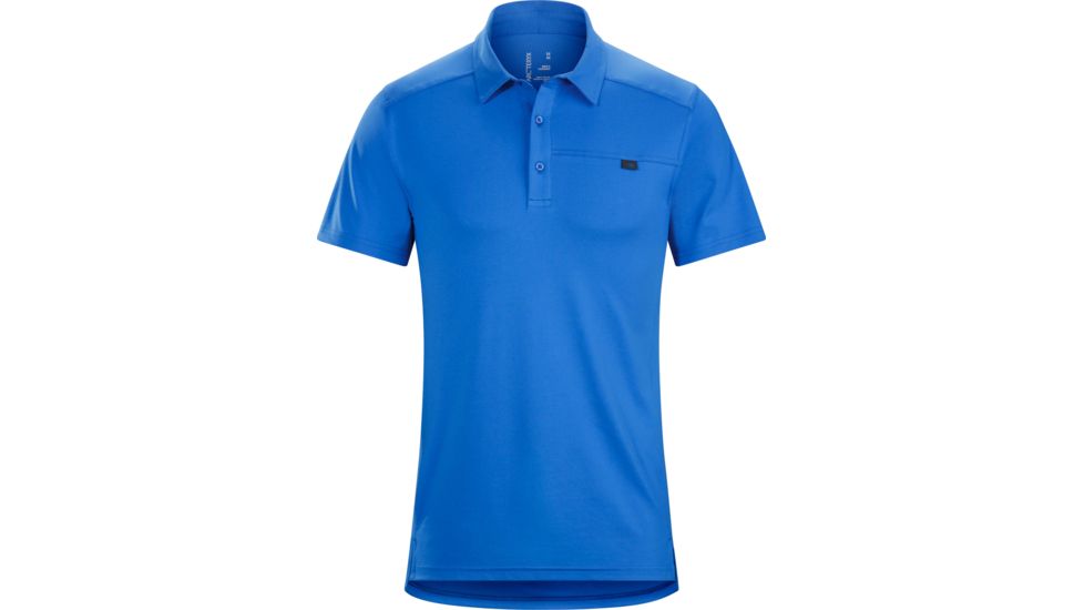 Arc'teryx Captive Short Sleeve Polo - Men's-Deja Blue-Medium