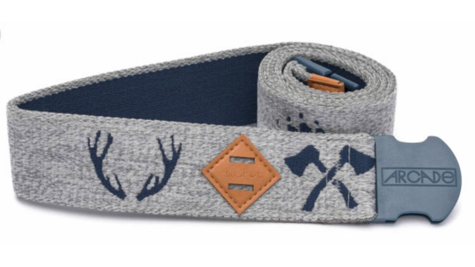 Buckskin Belt - Mens-Navy / Gray