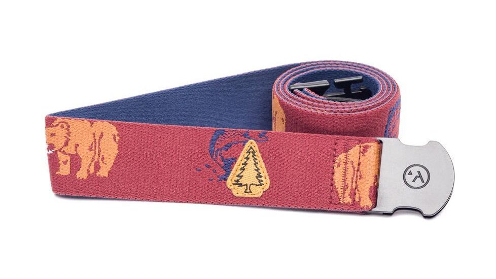 Arcade Belts Kodiak Belt - Men's-Burgundy-One Size