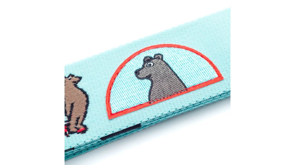 Arcade Belts Surfing Bear, Teal, One size fits all, A12307-52-OSFA