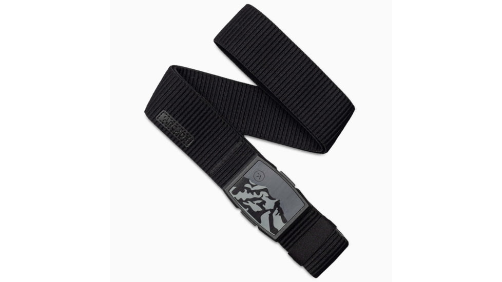 Arcade Belts Woody Belt, Standard/Standard, 1.5in Width, Smoke, 30-40 inch, woody-stretch-belt