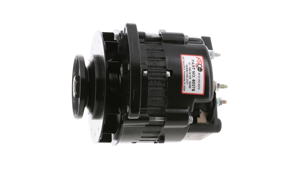 ARCO Marine Premium Replacement Universal Alternator w/Single Groove Pulley