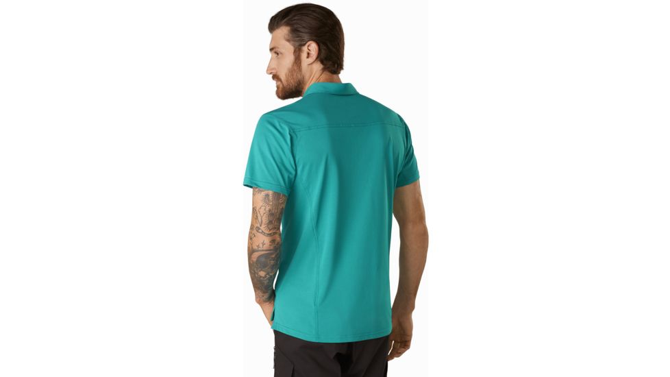 Arcteryx Captive Short Sleeve Polo - Mens, Illusion, Large, 417843