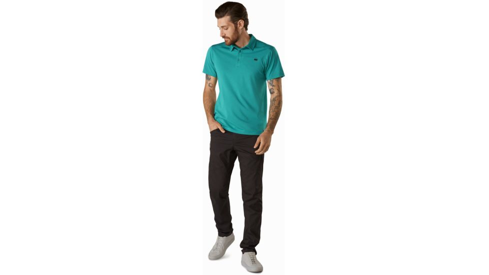 Arcteryx Captive Short Sleeve Polo - Mens, Illusion, Large, 417843