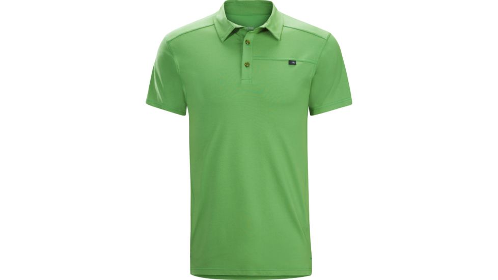 Captive Short Sleeve Polo - Mens-Khasi-Small