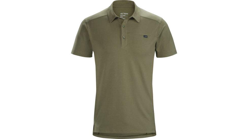 ArcTeryx Captive Short Sleeve Polo- Mens, Wildwood, Large, 394657