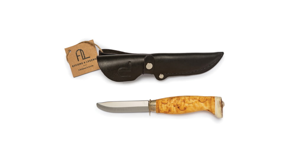 Arctic Legend Child's Knife Curly Birch