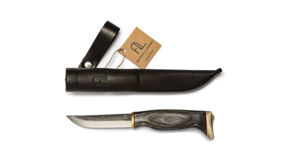 Arctic Legend Hobby Fixed Blade Black Birch ATL934