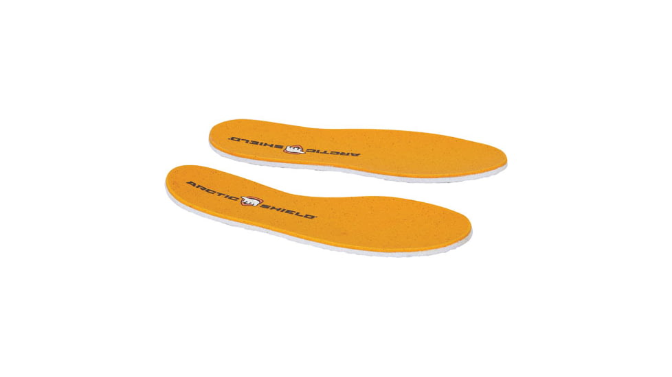 Arctic Shield Retain Insoles Orange Trim To Fit Cmfrt Foam
