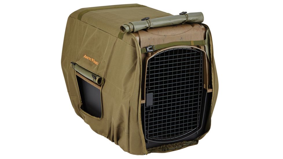 Arctic Shield Uninsulated Kennel Cover, Winter Moss, Medium 570300-400-030-15