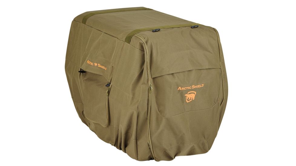 Arctic Shield Uninsulated Kennel Cover, Winter Moss, Medium 570300-400-030-15