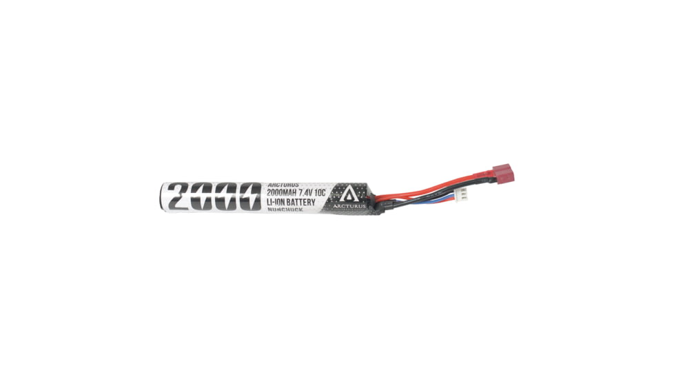 Arcturus Li-ion Stick Battery, 10C, 7.4V 2000mAh, LIO-10C2000S-2S