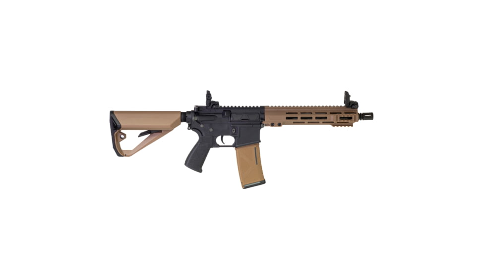 Arcturus LWT MK-I CQB 10in AEG SPORT Starter Pack ARC SE Airsoft Gun, Black/Tan, AT-ST01-CQ-SE-BT-PK