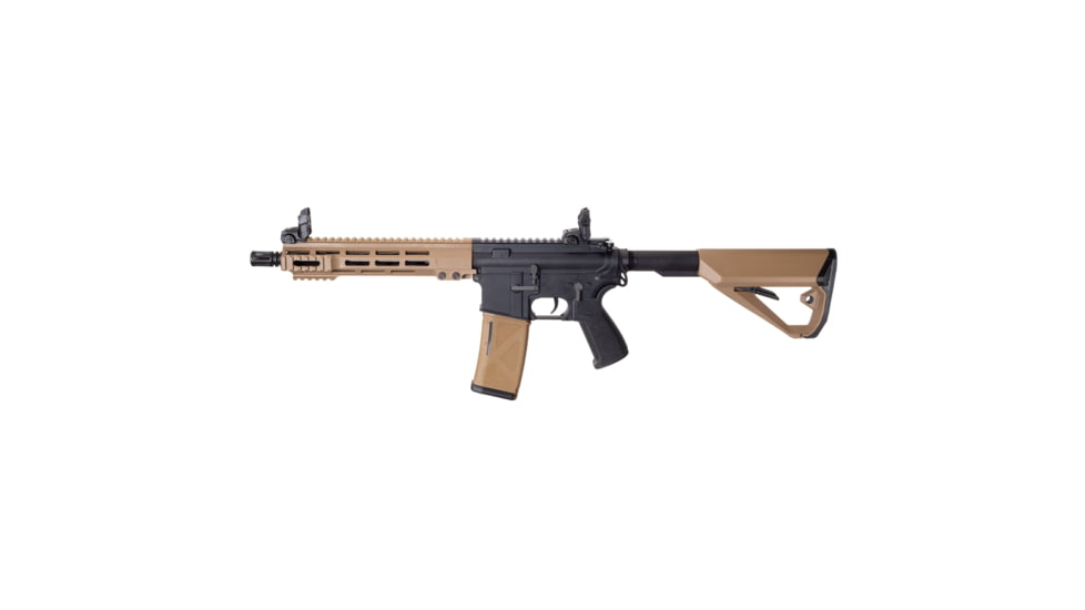 Arcturus LWT MK-I CQB 10in AEG SPORT Starter Pack ARC SE Airsoft Gun, Black/Tan, AT-ST01-CQ-SE-BT-PK