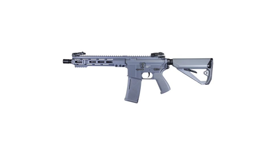Arcturus LWT MK-I CQB 10in AEG SPORT Starter Pack ARC SE Airsoft Gun, Grey, AT-ST01-CQ-SE-GY-PK