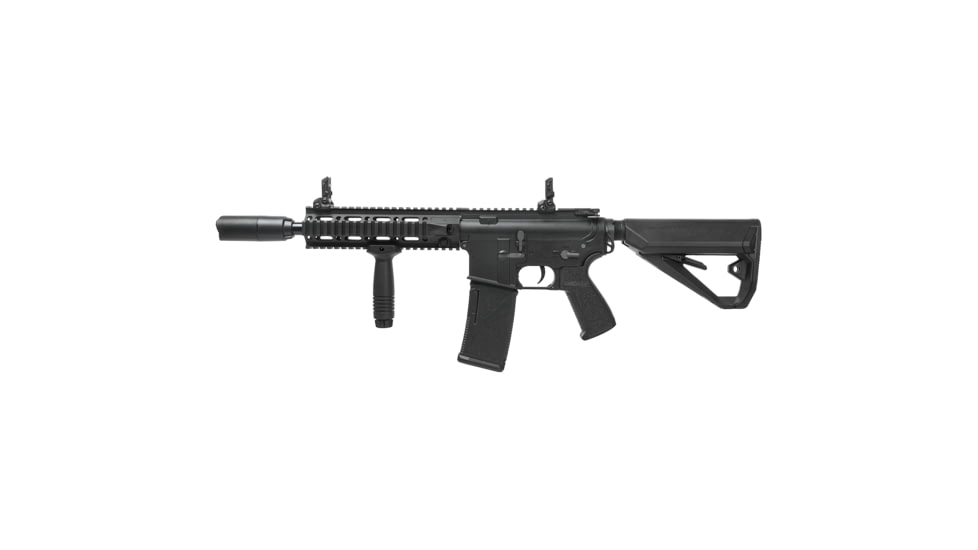 Arcturus LWT MK-II CQB 10in AEG SPORT Starter Pack ARC SE Airsoft Gun, Black, AT-ST02-CQ-SE-BK-PK