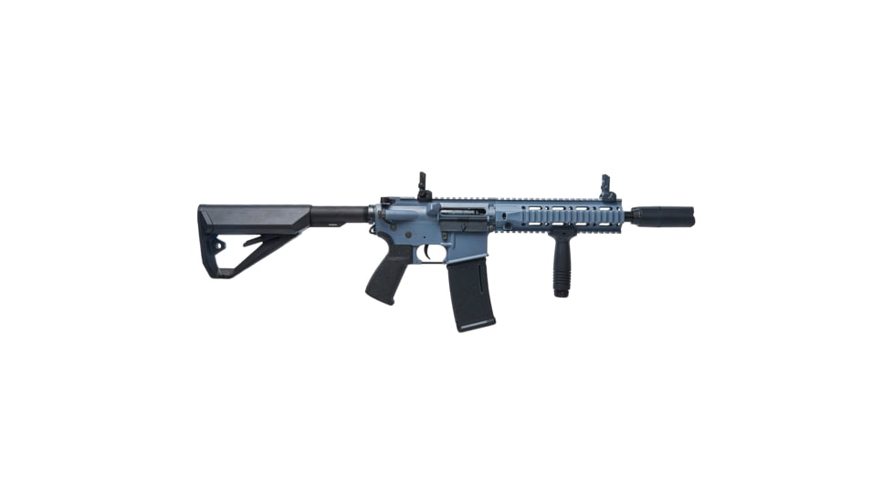 Arcturus LWT MK-II CQB 10in AEG SPORT Starter Pack ARC SE Airsoft Gun, Grey, AT-ST02-CQ-SE-GY-PK