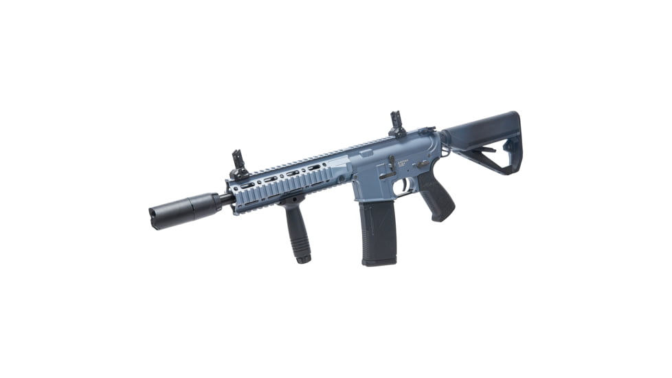 Arcturus LWT MK-II CQB 10in AEG SPORT Starter Pack ARC SE Airsoft Gun, Grey, AT-ST02-CQ-SE-GY-PK