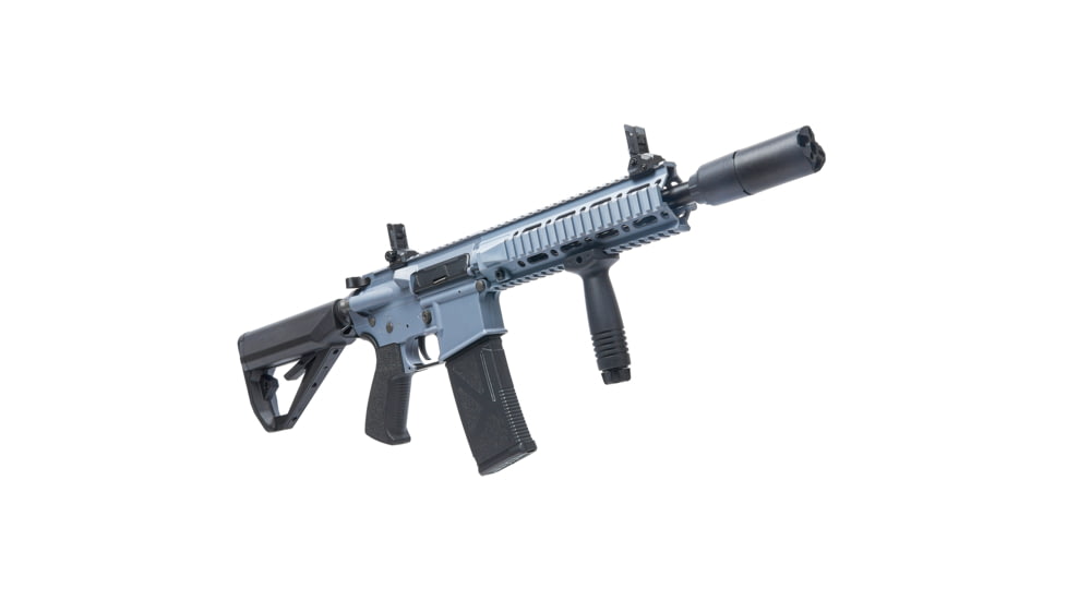Arcturus LWT MK-II CQB 10in AEG SPORT Starter Pack ARC SE Airsoft Gun, Grey, AT-ST02-CQ-SE-GY-PK