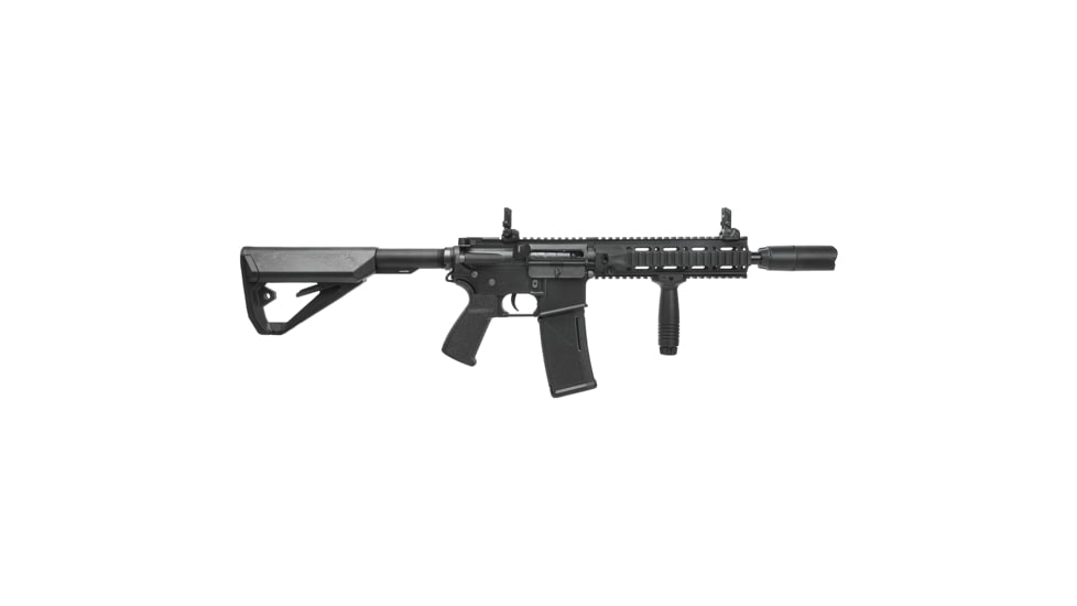 Arcturus Sport Series ARC SE LWT MK-II CQB 10in AEG Airsoft Gun, Black, AT-ST02-CQ-SE-BK