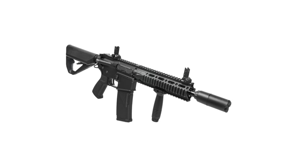 Arcturus Sport Series ARC SE LWT MK-II CQB 10in AEG Airsoft Gun, Black, AT-ST02-CQ-SE-BK