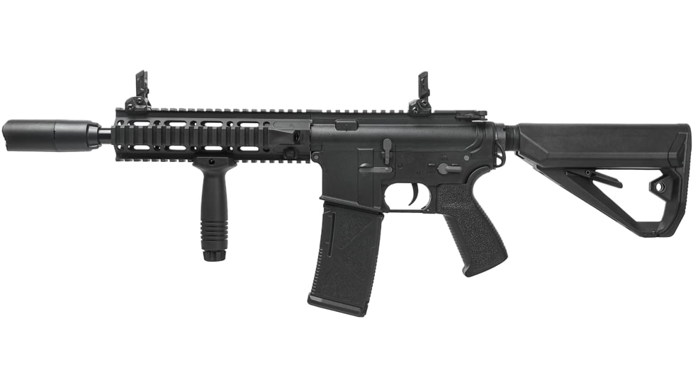 Arcturus Sport Series ARC SE LWT MK-II CQB 10in AEG Airsoft Gun, Black, AT-ST02-CQ-SE-BK