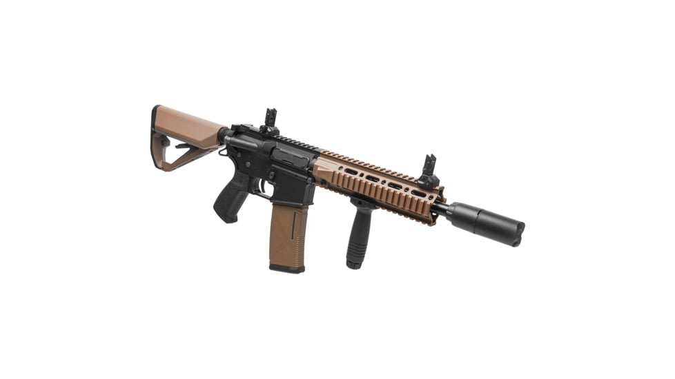 Arcturus Sport Series ARC SE LWT MK-II CQB 10in AEG Airsoft Gun, Black/Tan, AT-ST02-CQ-SE-BT