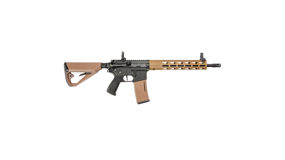Arcturus LWT MK-III Carbine 12in SPORT AEG SE Starter Pack Airsoft Gun, Black/Tan, AT-ST03-CB-SE-BT-PK