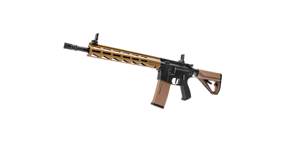 Arcturus LWT MK-III Carbine 12in SPORT AEG SE Starter Pack Airsoft Gun, Black/Tan, AT-ST03-CB-SE-BT-PK