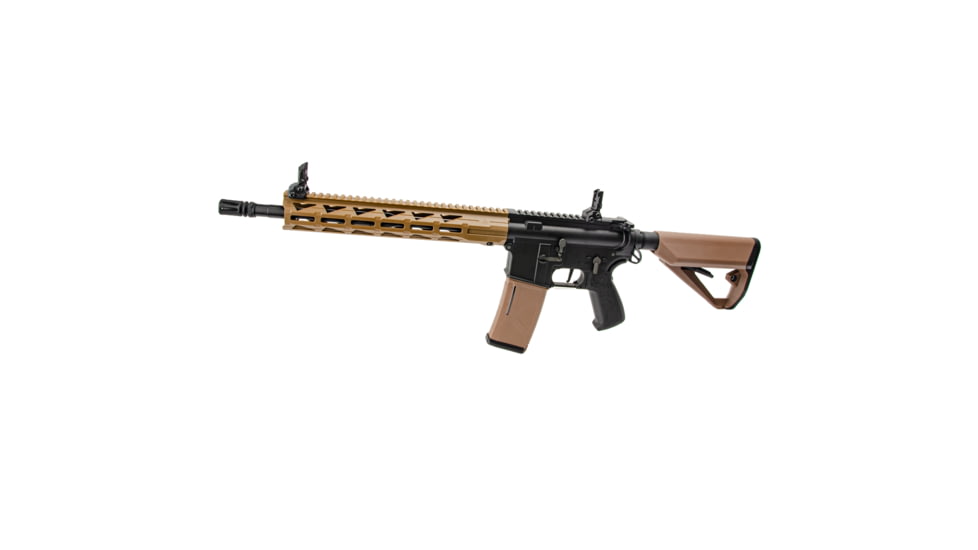 Arcturus LWT MK-III Carbine 12in SPORT AEG SE Starter Pack Airsoft Gun, Black/Tan, AT-ST03-CB-SE-BT-PK