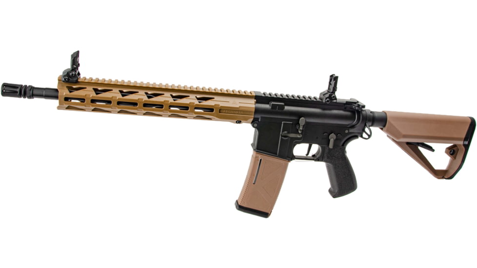 Arcturus Sport Series AEG SE LWT MK-III Carbine 12in Airsoft Gun, Black/Tan, AT-ST03-CB-SE-BT