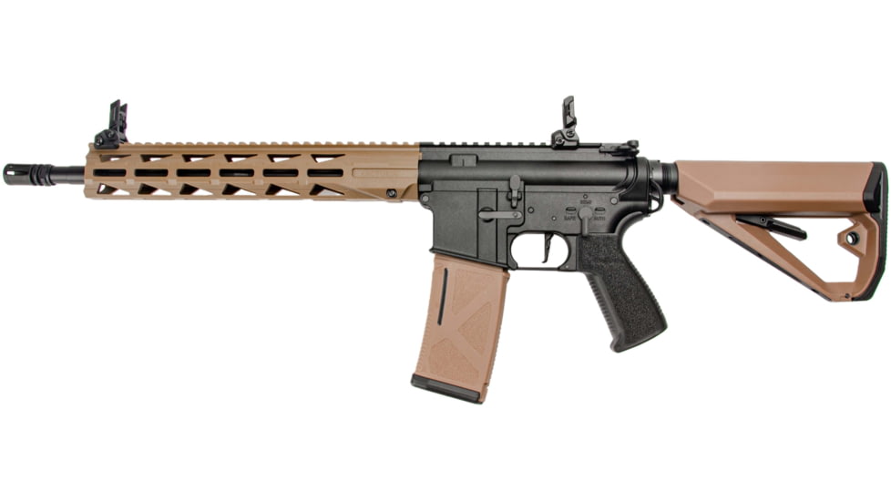 Arcturus Sport Series AEG SE LWT MK-III Carbine 12in Airsoft Gun, Black/Tan, AT-ST03-CB-SE-BT