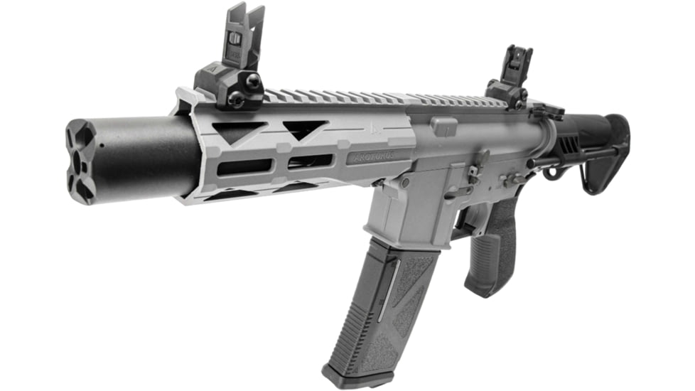 Arcturus Sport Series AEG SE LWT MK-III PDW 5.5in Airsoft Gun, Grey, AT-ST03-PDW-SE-GY