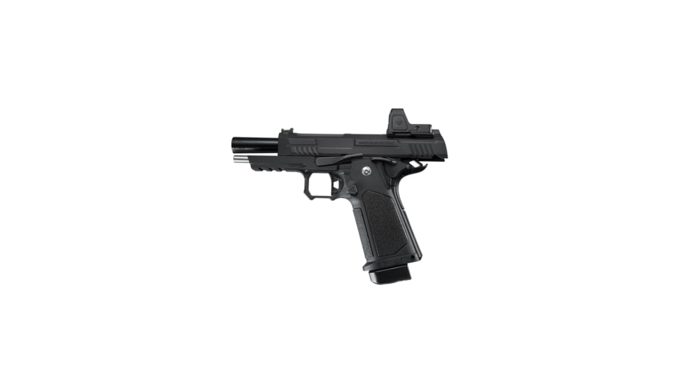 Arcturus Vanguard 4.3inch Hi-Capa GBB Airsoft Pistol w/Optics Ready Slide &amp; ARS-1 Red Dot Combo, AT-GHC-V4-CMB