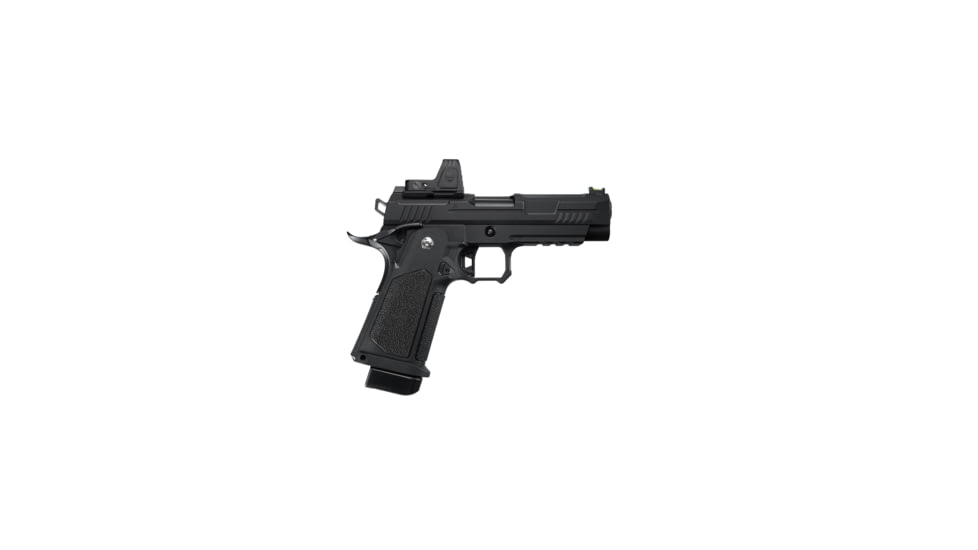 Arcturus Vanguard 4.3inch Hi-Capa GBB Airsoft Pistol w/Optics Ready Slide &amp; ARS-1 Red Dot Combo, AT-GHC-V4-CMB