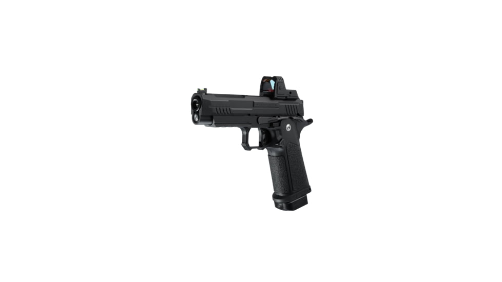 Arcturus Vanguard 4.3inch Hi-Capa GBB Airsoft Pistol w/Optics Ready Slide &amp; ARS-1 Red Dot Combo, AT-GHC-V4-CMB