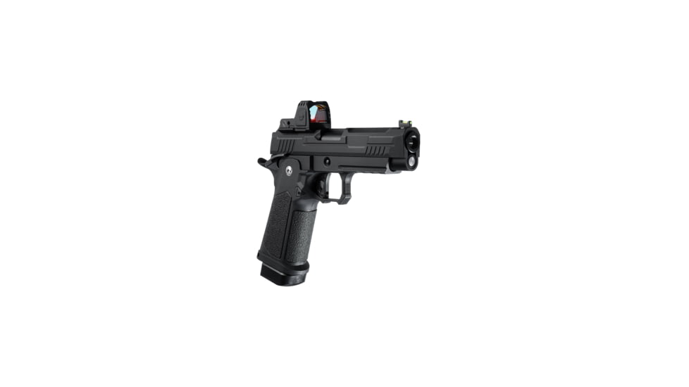 Arcturus Vanguard 4.3inch Hi-Capa GBB Airsoft Pistol w/Optics Ready Slide &amp; ARS-1 Red Dot Combo, AT-GHC-V4-CMB