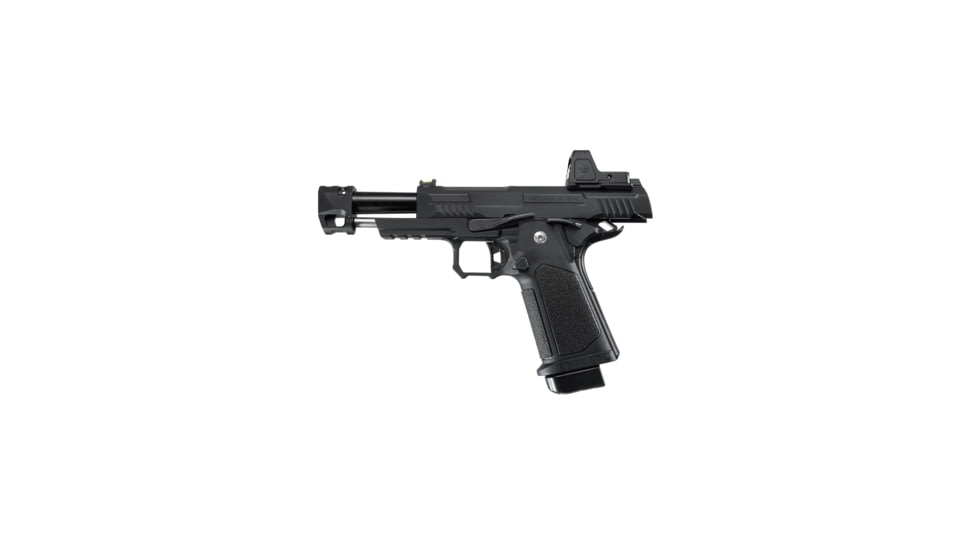 Arcturus Vanguard 4.3inch Hi-Capa GBB Airsoft Pistol w/ Optics Ready Slide &amp; Compensator &amp; ARS-1 Red Dot Combo, AT-GHC-V4C-CMB