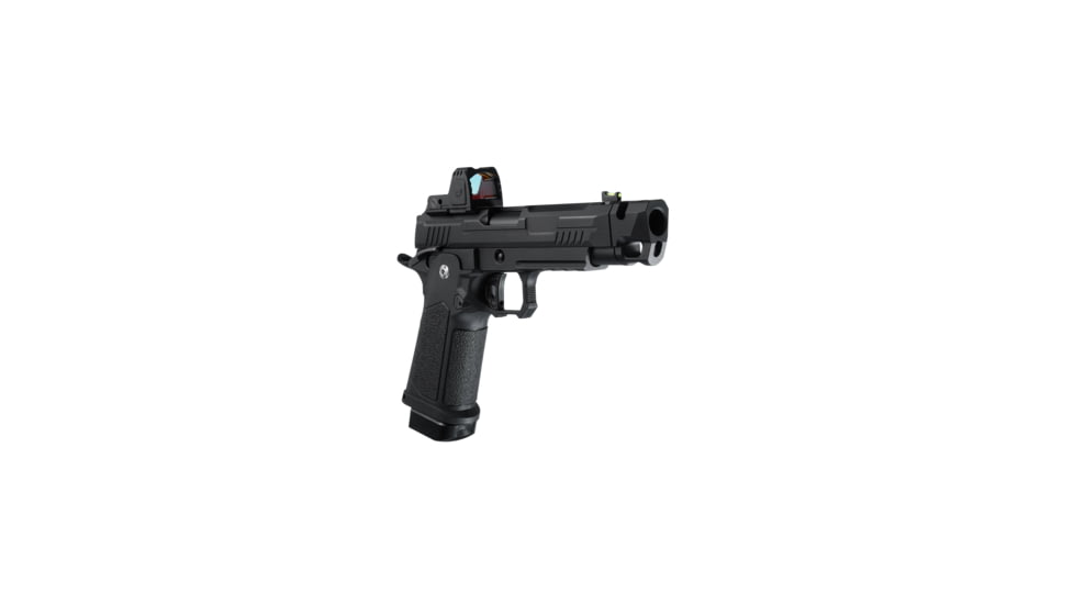 Arcturus Vanguard 4.3inch Hi-Capa GBB Airsoft Pistol w/ Optics Ready Slide &amp; Compensator &amp; ARS-1 Red Dot Combo, AT-GHC-V4C-CMB