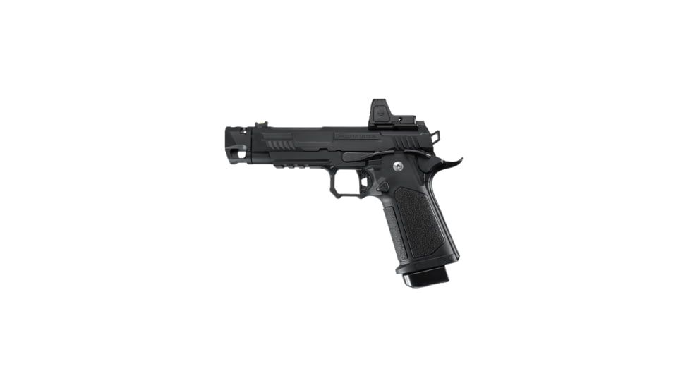 Arcturus Vanguard 4.3inch Hi-Capa GBB Airsoft Pistol w/ Optics Ready Slide &amp; Compensator &amp; ARS-1 Red Dot Combo, AT-GHC-V4C-CMB