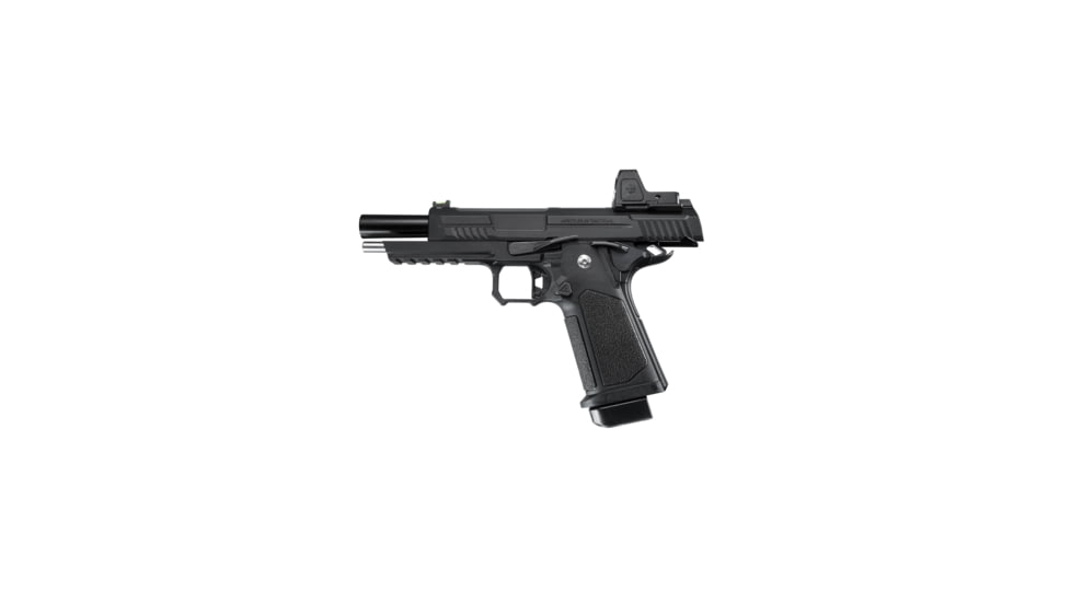 Arcturus Vanguard 5inch Hi-Capa GBB Airsoft Pistol w/Optics Ready Slide &amp; ARS-1 Red Dot Combo, AT-GHC-V5-CMB