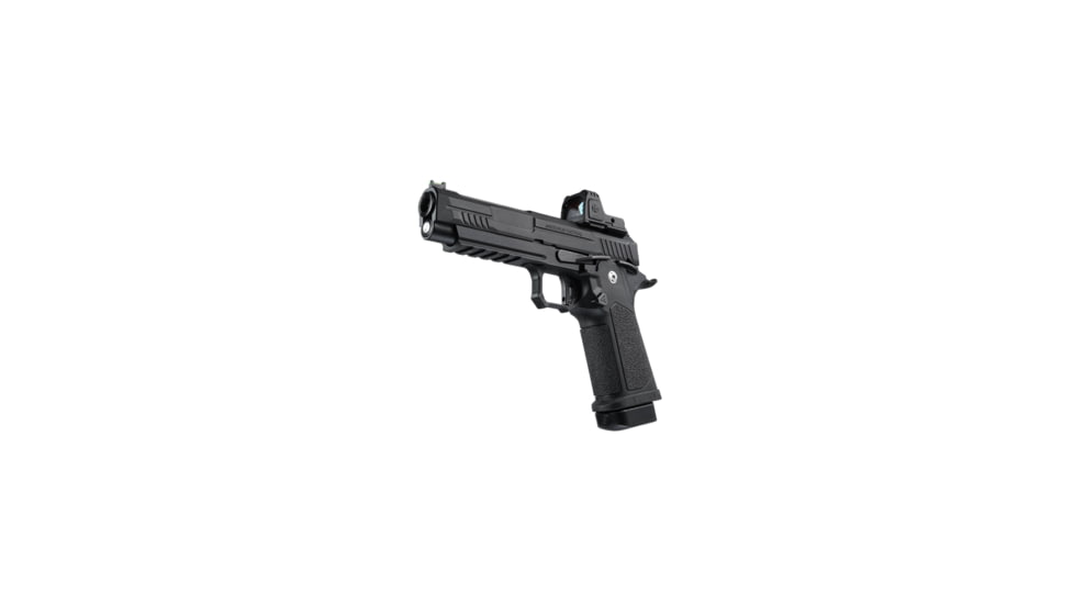 Arcturus Vanguard 5inch Hi-Capa GBB Airsoft Pistol w/Optics Ready Slide &amp; ARS-1 Red Dot Combo, AT-GHC-V5-CMB