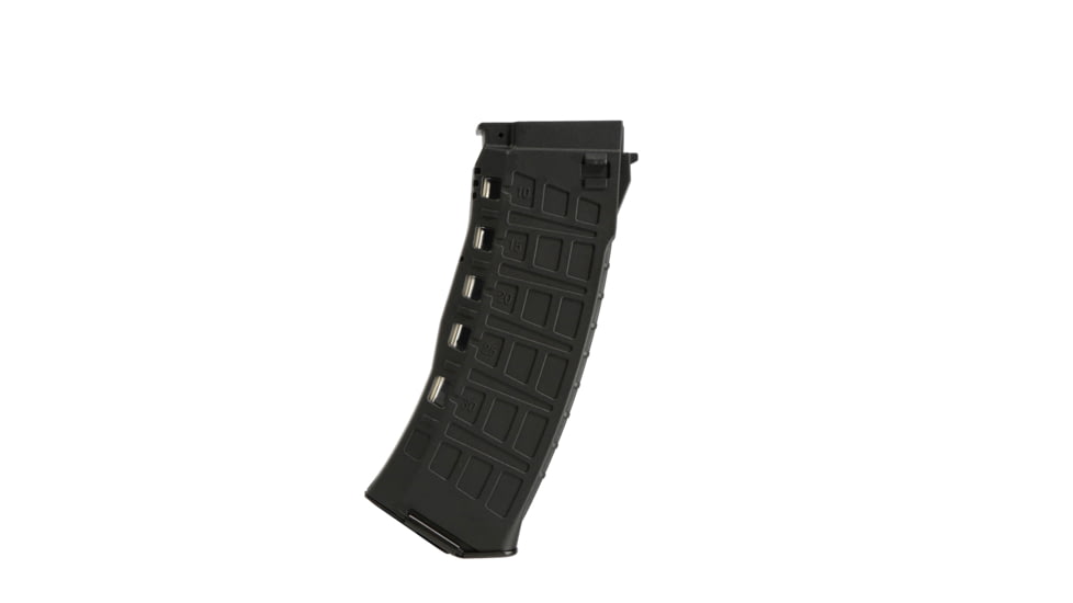 Arcturus Variable-Cap EMM, AK12, 30/135 Rounds, Rifle Magazine, Black, 135, MAG-TS-BK