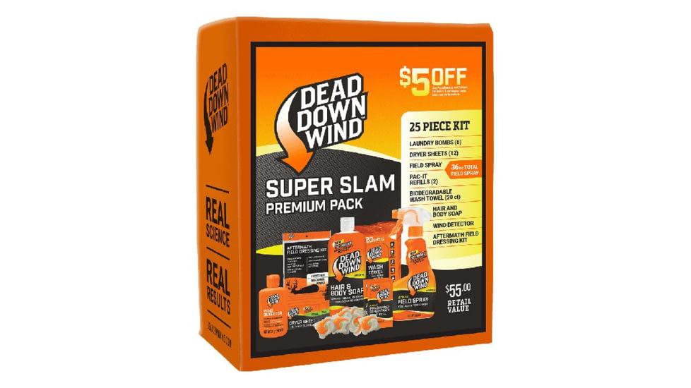 Arcus Hunting Dead Down Wind Super Slam 25 Piece Box Kit, 208118
