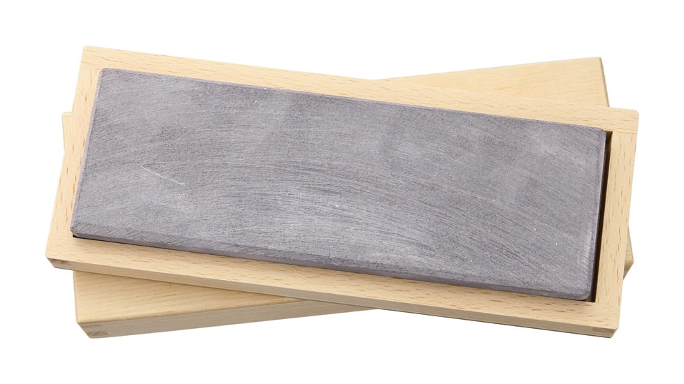 Ardennes-Coticule Belgian Blue Whetstone in Wooden Storage Box, Medium, 606 + 907